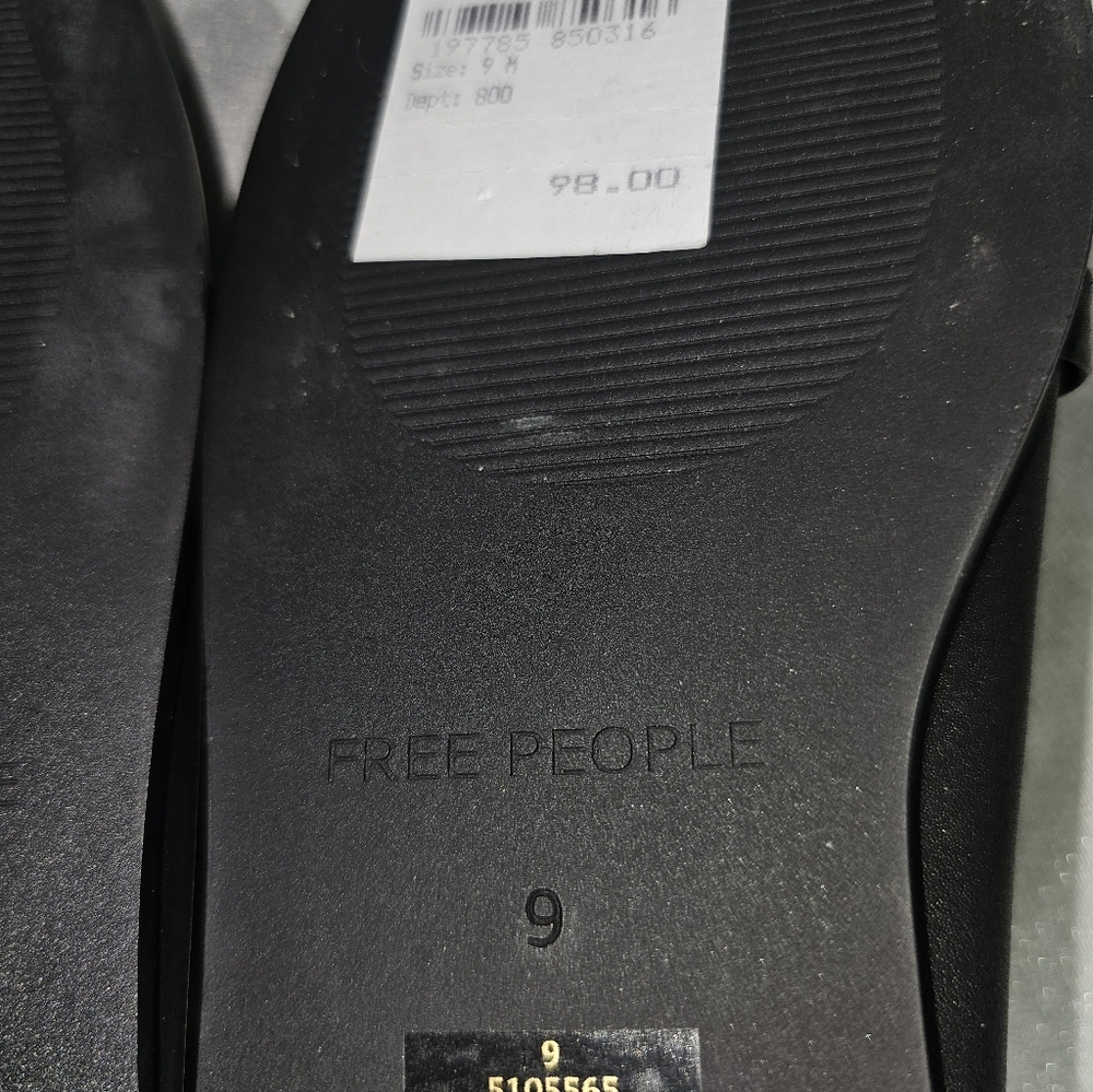 Free People Black Flats - Picture 6 of 11